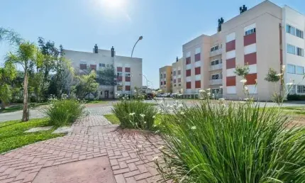 Apartamento semi mobiliado no bairro hípica - 2 dormitórios