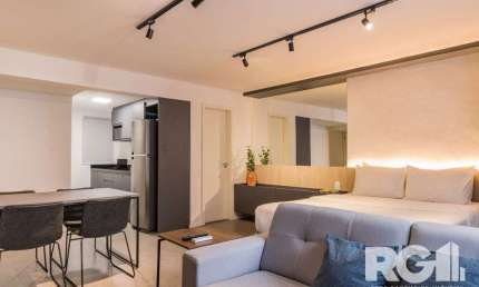 Studio com localização no Centro Histórico de Porto Alegre, uma das ruas mais ch