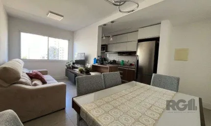 Apartamento no humaitá de 2 dormitórios, infra e vaga