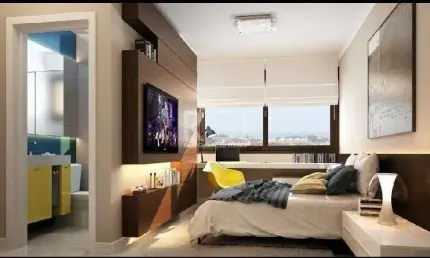 Apartamento para Venda - 64.5m², 2 dormitórios, sendo 1 suites, 1 vaga - Centro