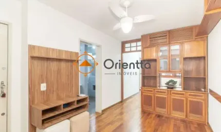 Imobiliária Orientta  ALUGA apartamento com 68m², semimobiliado, 2 dormitórios e