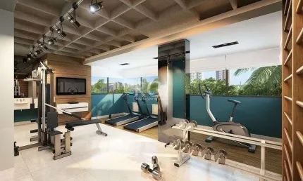 Apartamento para Venda - 77m², 2 dormitórios, sendo 1 suites, 1 vaga - Centro