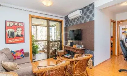 Apartamento para Venda - 71.77m², 2 dormitórios, sendo 1 suites, 1 vaga - Passo