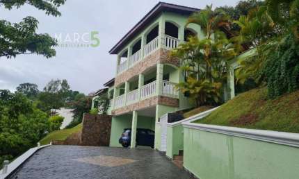 Casa em condomínio fechado com 4 quartos à venda na Alameda Vênus, Novo Horizonte Hills I e II, Arujá, 363 m2 por R$ 3.100.000