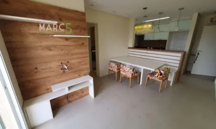 Apartamento com 3 quartos para alugar na Avenida Nossa Senhora de Fátima, Jordanópolis, Arujá, 70 m2 por R$ 4.750