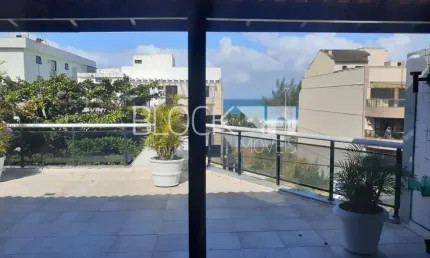 Recreio dos Bandeirantes | Cobertura 3 quartos, sendo 1 suite