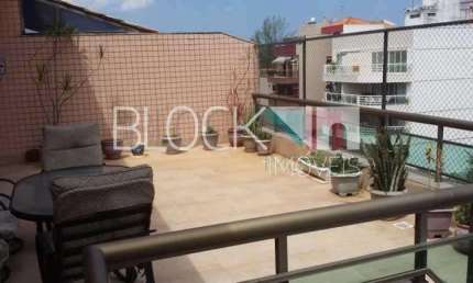 Recreio dos Bandeirantes | Cobertura 4 quartos, sendo 2 suites