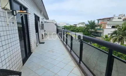 Recreio dos Bandeirantes | Cobertura 3 quartos, sendo 1 suite