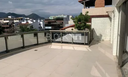 Recreio dos Bandeirantes | Cobertura 4 quartos, sendo 2 suites