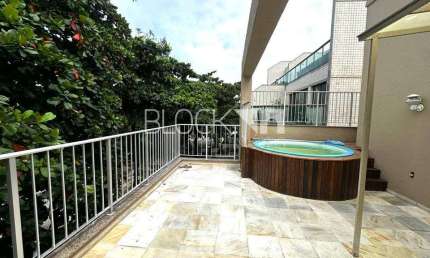 Recreio dos Bandeirantes | Cobertura 3 quartos, sendo 1 suite