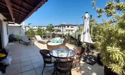 Barra da Tijuca | Cobertura 4 quartos, sendo 4 suites