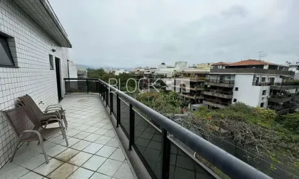 Recreio dos bandeirantes | cobertura 3 quartos, sendo 2 suites