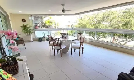 Recreio dos bandeirantes | apartamento 3 quartos, sendo 3 suites