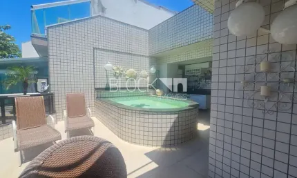 Recreio dos Bandeirantes | Cobertura 3 quartos, sendo 2 suites