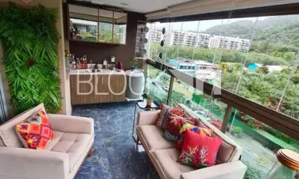 Recreio dos bandeirantes | apartamento 2 quartos, sendo 1 suite