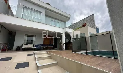 Vargem grande | casa de condomínio 4 quartos, sendo 4 suites
