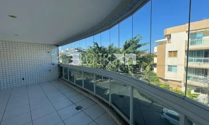 Recreio dos bandeirantes | apartamento 3 quartos, sendo 1 suite
