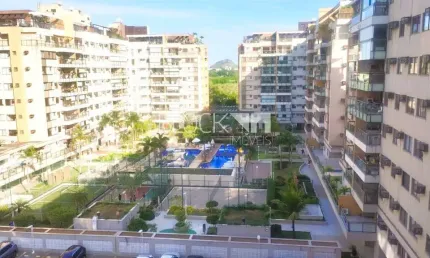 Recreio dos bandeirantes | apartamento 3 quartos, sendo 3 suites