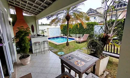 Recreio dos Bandeirantes | Casa de Condomínio 4 quartos, sendo 4 suites