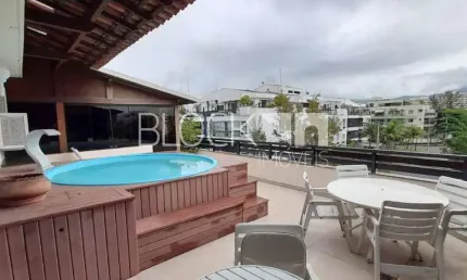 Recreio dos Bandeirantes | Cobertura 2 quartos, sendo 1 suite