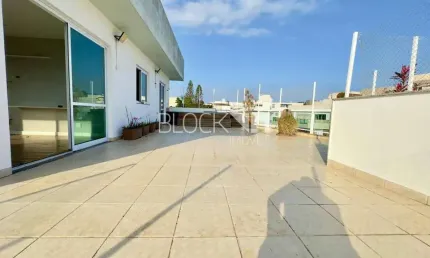 Recreio dos bandeirantes | cobertura 3 quartos, sendo 1 suite