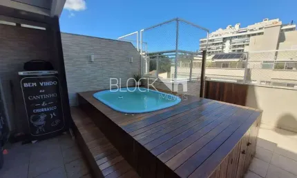 Recreio dos Bandeirantes | Cobertura 3 quartos, sendo 1 suite