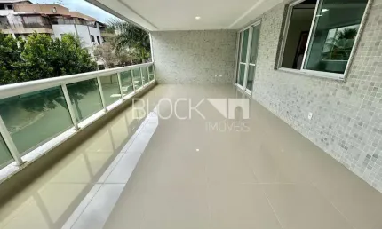 Recreio dos bandeirantes | apartamento 3 quartos, sendo 3 suites