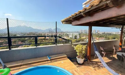 Barra da Tijuca | Cobertura 3 quartos, sendo 1 suite