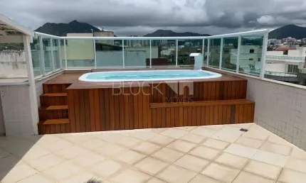 Recreio dos bandeirantes | cobertura 3 quartos, sendo 3 suites
