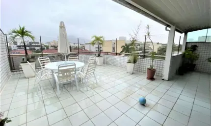 Recreio dos Bandeirantes | Cobertura 3 quartos, sendo 2 suites