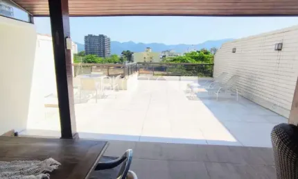 Recreio dos Bandeirantes | Cobertura 2 quartos, sendo 1 suite