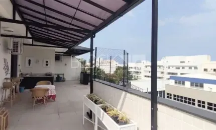 Recreio dos Bandeirantes | Cobertura 3 quartos, sendo 3 suites