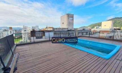 Apartamento à venda a 550m da praia da Enseada, 140 m² por R$ 350.000 - Loteamento João Batista Julião - Guarujá/SP