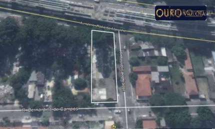 Terreno comercial à venda na Rua Bernardino de Campos, Campo Belo, São Paulo, 1178 m2 por R$ 5.700.000