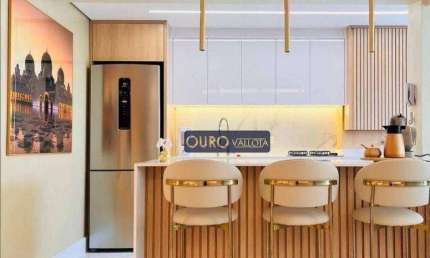 AP no Tatuapé (Alto Padrão), 70m2 finamente decorado e planejado, 1 vg, lazer total
