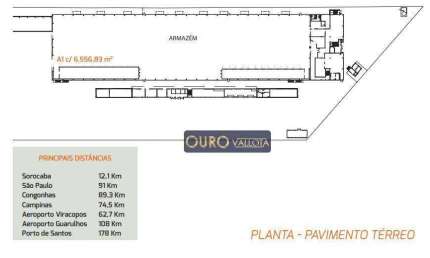 Galpão para alugar, 19758 m² por R$ 364.875,15/mês - Aparecidinha - Sorocaba/SP