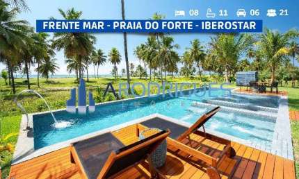 Casa Alto padrão na Praia do Forte- 08 suites, 800 metros área construida