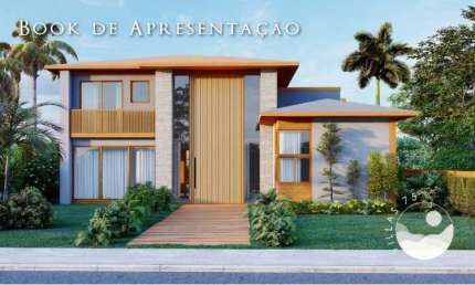 Casa em condomínio fechado com 5 quartos à venda na Praia do Forte, Mata de São João  por R$ 3.150.000