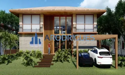 Casa de Luxo à Venda em Praia do Forte, Condomínio Praia Bella, Mobiliada - 7 quartos, 7 suítes, 1 sala, 4 vagas de garagem, 480,00 m² de área.