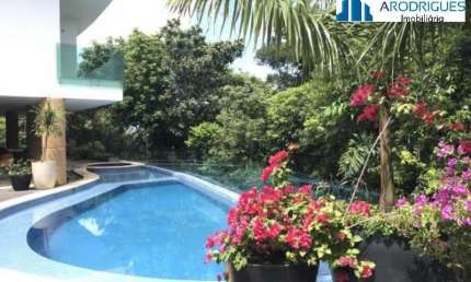 Casa à Venda Alphaville I Salvador - Ba, Alto Padrão, Piscina, Vista Mar, final de rua, com 5 suítes, Home Theater, área gourmet