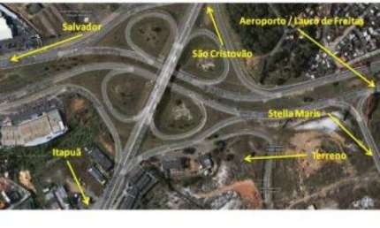 Terreno à Venda Comercial e Residencial na v. Paralela (Av. Luis Viana Filho) com 34.712,35 metros.