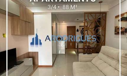 Apartamento de luxo à venda em Alphaville (Abrantes), Camaçari-BA: 3 quartos, 3 suítes, 1 sala, 1 vaga, 88m²!