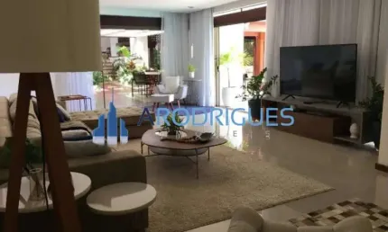 Luxuosa mansão em condomínio no Portão, Lauro de Freitas-BA: 6 quartos, 3 suítes, 1 sala, 5 banheiros, 4 vagas, 900m².