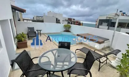 Rio vermelho: cobertura de luxo com 3 quartos e 443,13m² - salvador-ba: visite já!