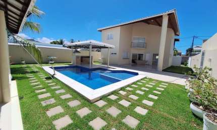 Casa em Condomínio para Venda em Camaçari, Barra Do Jacuípe (monte Gordo), 4 dormitórios, 4 suítes, 5 banheiros, 6 vagas