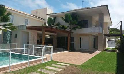 Casa em Condomínio para Venda em Lauro de Freitas, Buraquinho, 4 dormitórios, 4 suítes, 5 banheiros, 2 vagas