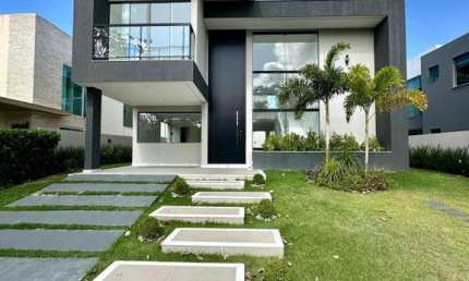 Casa para Venda em Camaçari, Alphaville I, 4 dormitórios, 4 suítes, 5 banheiros, 4 vagas