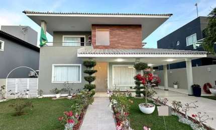 Casa para Venda em Camaçari, Alphaville I, 4 dormitórios, 3 suítes, 5 banheiros, 1 vaga