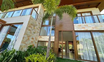 Casa em condomínio para venda em mata de são joão, praia do forte, 6 dormitórios, 6 suítes, 8 banheiros, 4 vagas