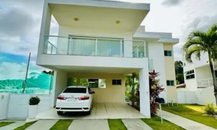 Casa em condomínio para venda em camaçari, vila de abrantes (abrantes), 4 dormitórios, 3 suítes, 6 banheiros, 4 vagas